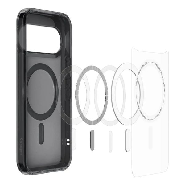 Spigen Cover Posteriore Ultra Ibrida con MagSafe Google Pixel 11 - Frost Black
