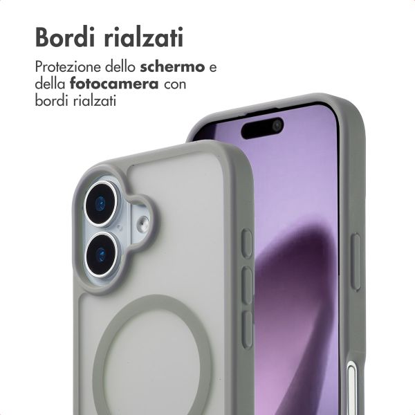 imoshion Cover posteriore Color Guard con MagSafe Apple iPhone 17 - Grigio
