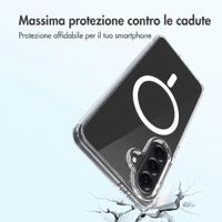 Accezz Cover posteriore Xtreme Impact con MagSafe Samsung Galaxy S25 - Trasparente