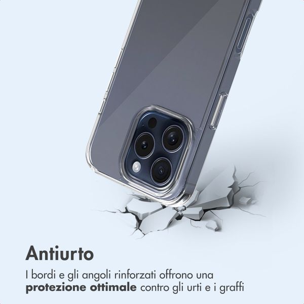 imoshion Cover posteriore protettiva Apple iPhone 16 Pro - Trasparente