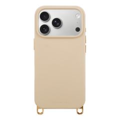 Selencia Rivièra MagSafe Backcover met afneembare haakjes Apple iPhone 17 Pro Max - Milky Latte