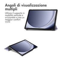 imoshion Cover Trifold Design Samsung Galaxy Tab A11 Plus / A9 Plus - Flowers Distance