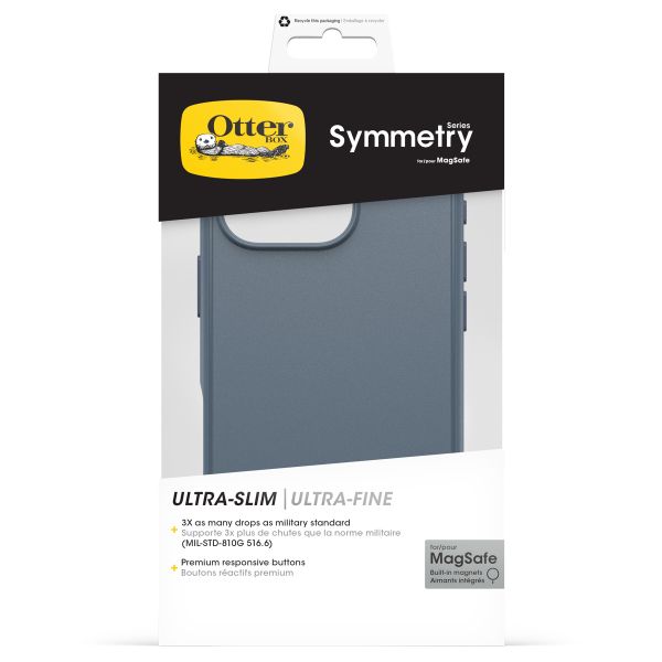 OtterBox Cover Posteriore Trasparente Symmetry con MagSafe Apple iPhone 16 Pro - Bluetiful