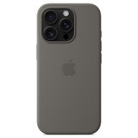 Apple Cover Posteriore in Silicone con MagSafe Apple iPhone 16 Pro - Stone Gray