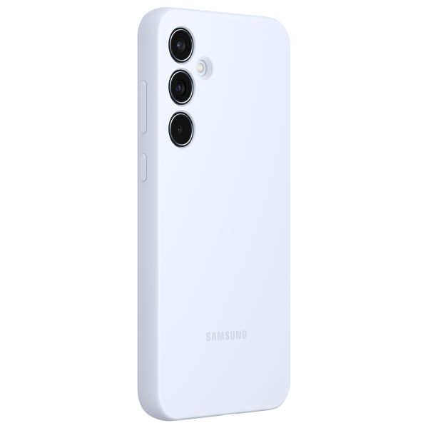 Samsung Cover originale in silicone Samsung Galaxy A55 - Light Blue