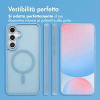 imoshion Cover posteriore Color Guard con MagSafe Samsung Galaxy S24 FE - Azzurro