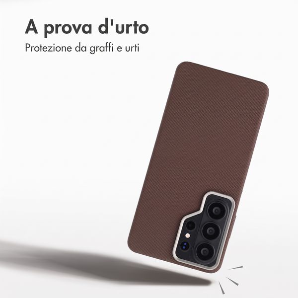 Accezz Cover Mesh con MagSafe Samsung Galaxy S26 Ultra - Marrone