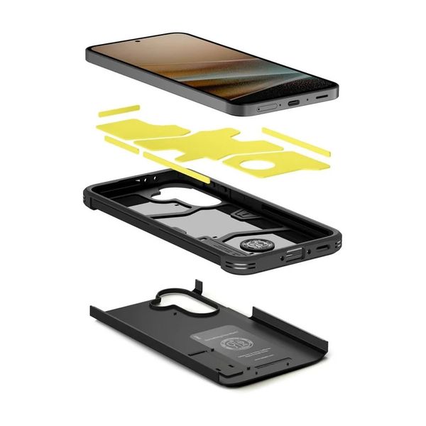 Spigen Cover Posteriore Tough Armor Samsung Galaxy A37 (5G) - Nero