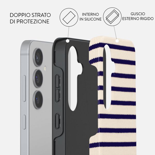 Burga Cover Posteriore Resistente Samsung Galaxy S24 - Old Money