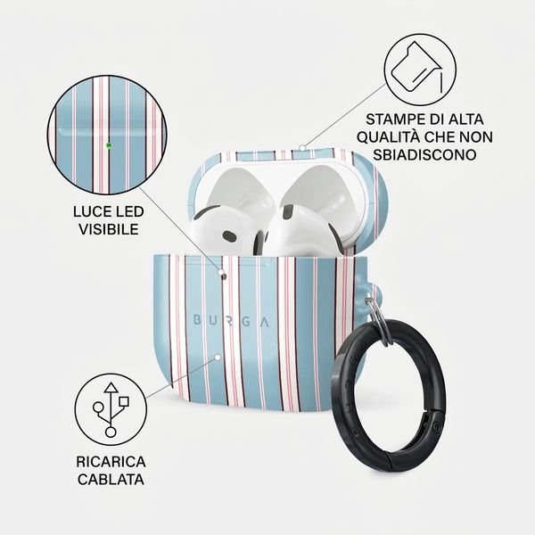 Burga Custodia rigida Apple AirPods 4 - Afternoon Nap