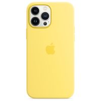 Apple Cover Posteriore in Silicone con MagSafe Apple iPhone 13 Pro - Lemon Zest