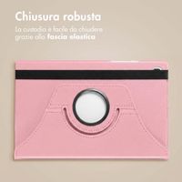 imoshion Cover Girevole a 360° Samsung Galaxy Tab A9 8.7 pollici - Rosa