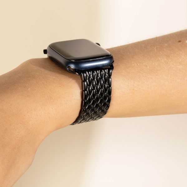 Selencia Cinturino Drago in acciaio Apple Watch | 38/40/41/42 mm - Nero