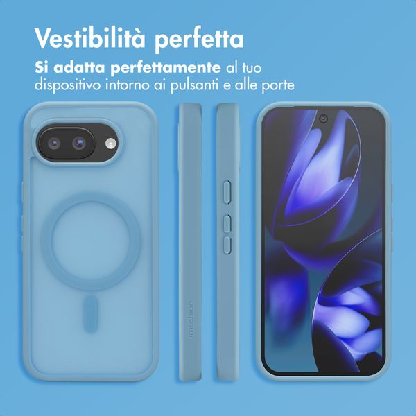 imoshion Cover posteriore Color Guard con MagSafe Google Pixel 10a - Azzurro
