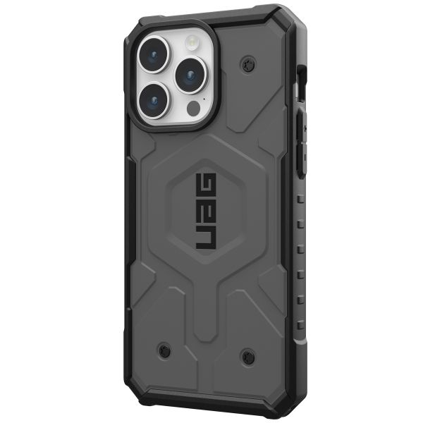 UAG Cover Posteriore Pathfinder con MagSafe Apple iPhone 15 Pro Max - Argento
