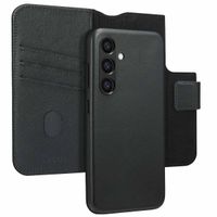 Accezz Cover in pelle 2 in 1 con MagSafe Samsung Galaxy S24 - Onyx Black