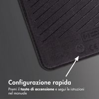 Accezz Portacarte in pelle magnetico - Compatibile con Apple Find My - Onyx Black