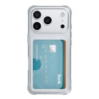 imoshion Cover Posteriore Morbida con Porta Carte Apple iPhone 18 Pro / 17 Pro - Trasparente