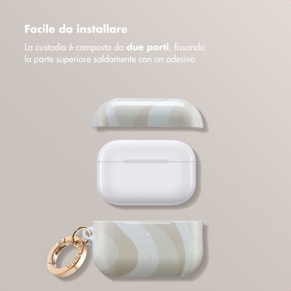 Selencia Cover Vivid  Apple AirPods Pro 2 - Desert Waves Beige