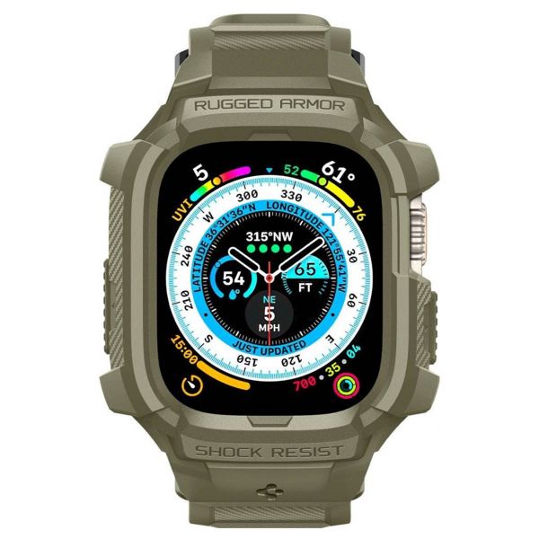 Spigen Cover Rugged Armor™ Pro Apple Watch Ultra - 49 mm - Khaki