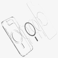 Spigen Cover Posteriore Ultra Ibrida con MagSafe Apple iPhone 17e / 16e - Clear / White
