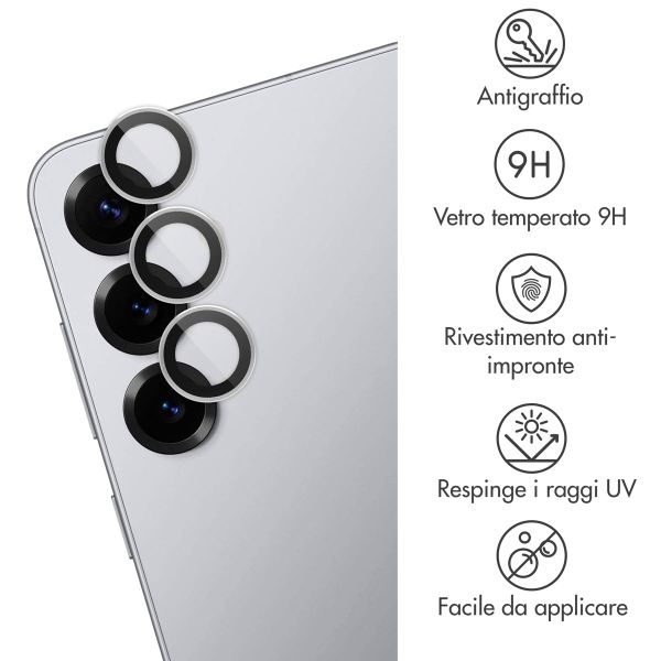 imoshion 2 Pack protezione lente fotocamera Samsung Galaxy S25 Plus - Silver Shadow