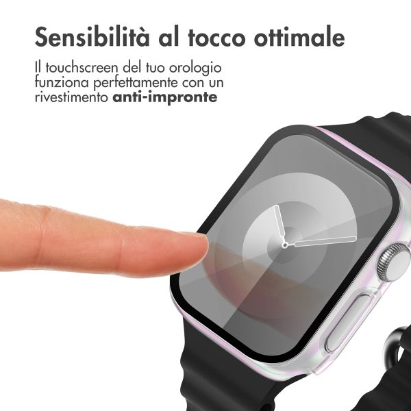 imoshion Cover rigida integrale lucida Apple Watch 1 / 2 / 3 - 38 mm - Pearlescent