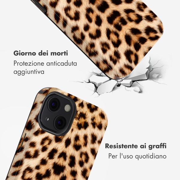 Selencia Cover Posteriore Vivid Apple iPhone 13 - Wild Leo