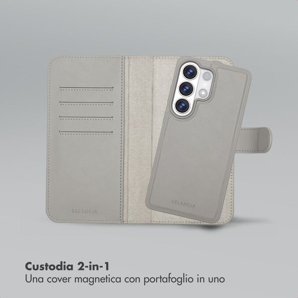 Selencia Libreria rimovibile Olyn con MagSafe Samsung Galaxy S26 Ultra - Grigio