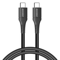 Accezz Cavo da USB-C a USB-C - 1 metro - Nero