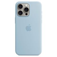 Apple Cover Posteriore in Silicone con MagSafe Apple iPhone 15 Pro Max - Light Blue