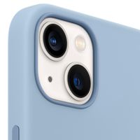 Apple Cover Posteriore in Silicone con MagSafe Apple iPhone 13 Mini - Blue Fog