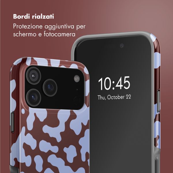 Selencia Cover posteriore Vivid con MagSafe Apple iPhone 17 Pro Max - Moo'd Lavender Glow