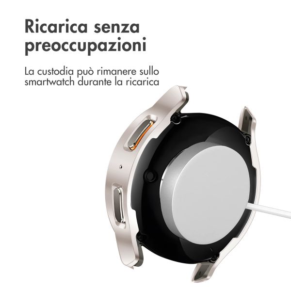 imoshion Cover rigida integrale Samsung Galaxy Watch 7 - 40 mm - Starlight