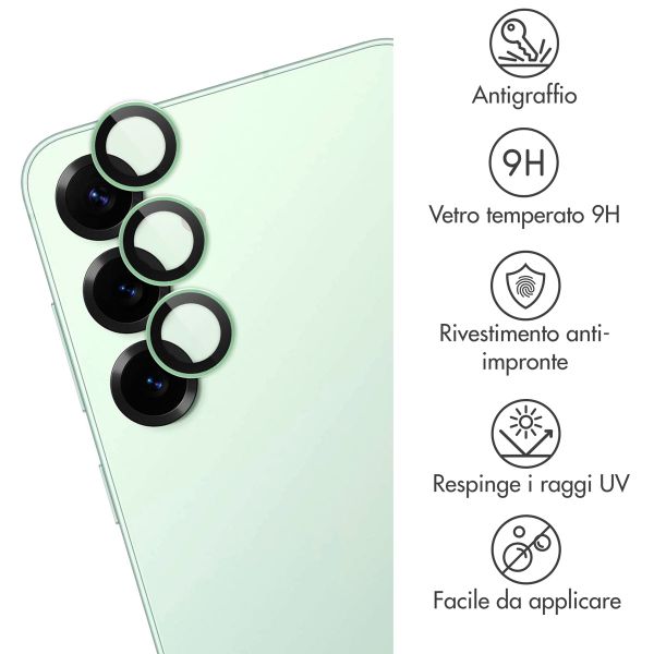 imoshion 2 Pack protezione lente fotocamera Samsung Galaxy S25 - Mint