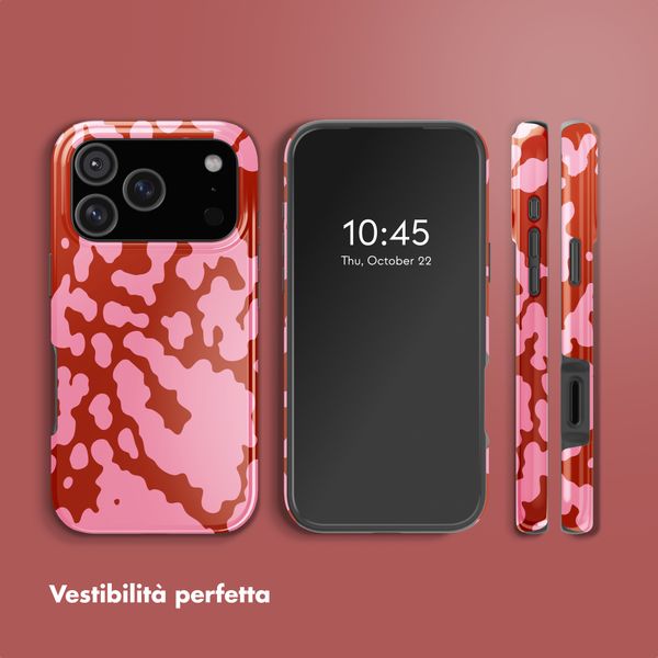 Selencia Cover posteriore Vivid con MagSafe Apple iPhone 17 Pro - Moo’d Blush Pink