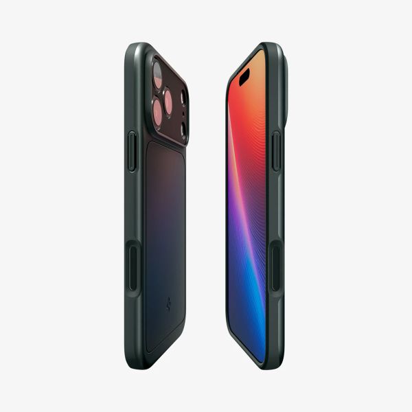 Spigen Cover posteriore Thin Fit MagSafe Apple iPhone 17 Pro Max - Abyss Green