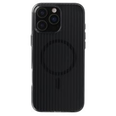 Accezz Cover Lite con MagSafe | Fluted | Apple iPhone 16 Pro - Glossy Black