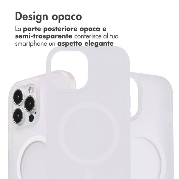 imoshion Cover posteriore Color Guard con MagSafe Apple iPhone 13 Pro Max - Bianco