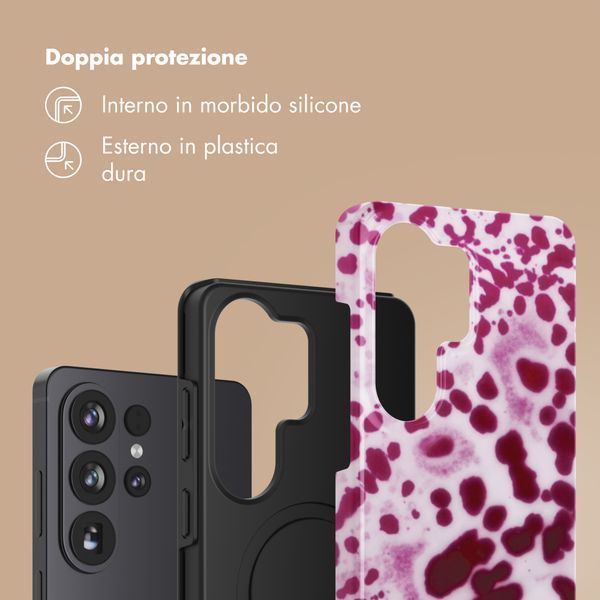 Selencia Cover Posteriore Vivid Samsung Galaxy S26 Ultra - Cosmic Orchid