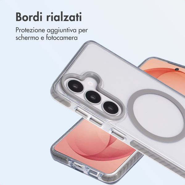 imoshion Cover Combat MagSafe Samsung Galaxy S26 Plus - Grigio