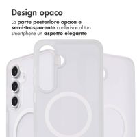imoshion Cover posteriore Color Guard con MagSafe Samsung Galaxy S24 FE - Bianco