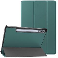 imoshion Cover a libro Trifold Samsung Galaxy Tab S10 Plus / Tab S9 FE Plus / Tab S9 Plus - Verde scuro