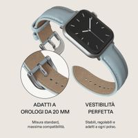 Burga Cinturino in vera pelle Apple Watch | 38/40/41/42 mm - Dream / Silver