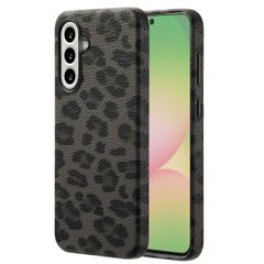 Selencia Cover Sabi Stampa pantera con MagSafe Samsung Galaxy A56 - Midnight Black