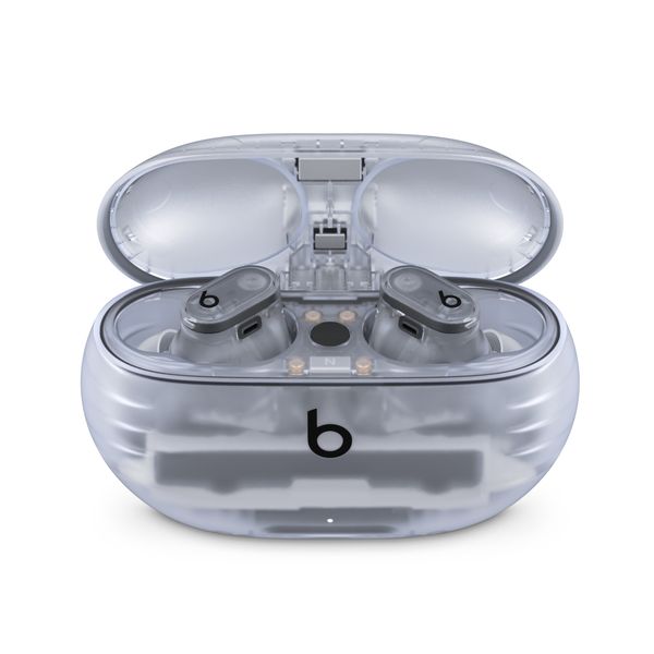 Beats Studio Buds + Earbuds - Auricolari wireless - Cancellazione attiva del rumore - Transparent