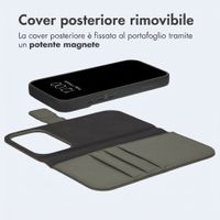 imoshion Cover a libro di lusso 2-in-1 rimovibile Apple iPhone 18 Pro / 17 Pro - Verde