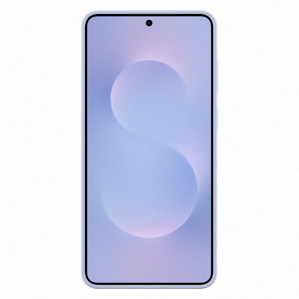 Samsung Cover originale in silicone Samsung Galaxy S25 Edge - Light Blue