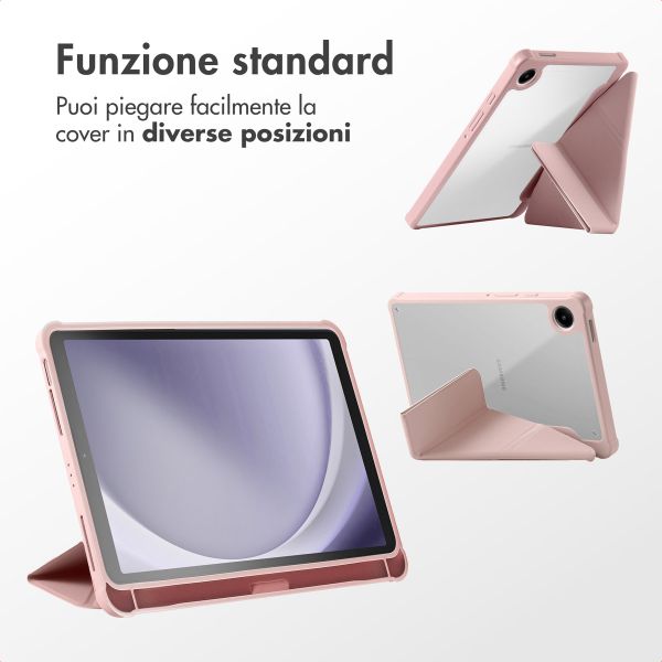 imoshion Cover Origami Samsung Galaxy Tab A9 Plus - Rosa