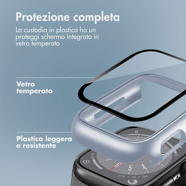 imoshion Cover rigida integrale Apple Watch 7 / 8 / 9 - 41 mm - Argento